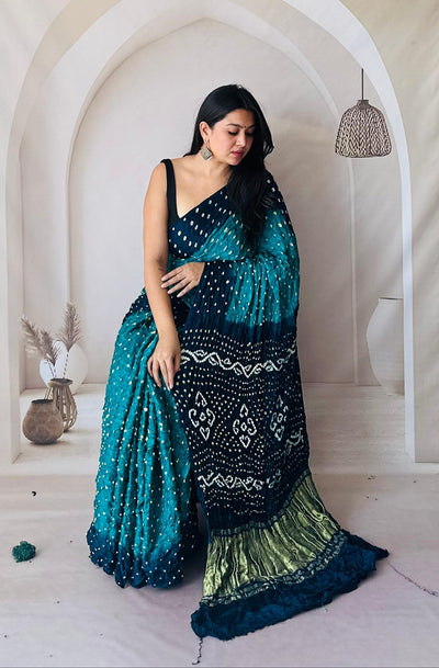 Modal Gajji Silk