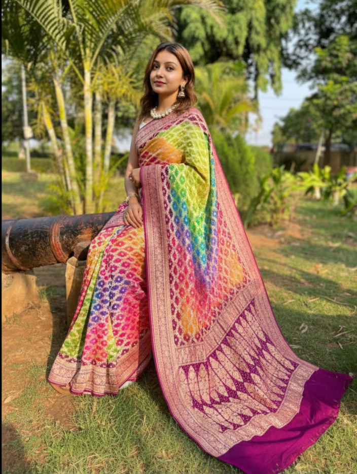 ethnic wedding saree for women