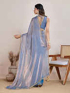 Elegant Fandy Silk Party Wear Saree