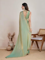 Elegant Fandy Silk Party Wear Saree