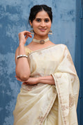 Sari with hand gota