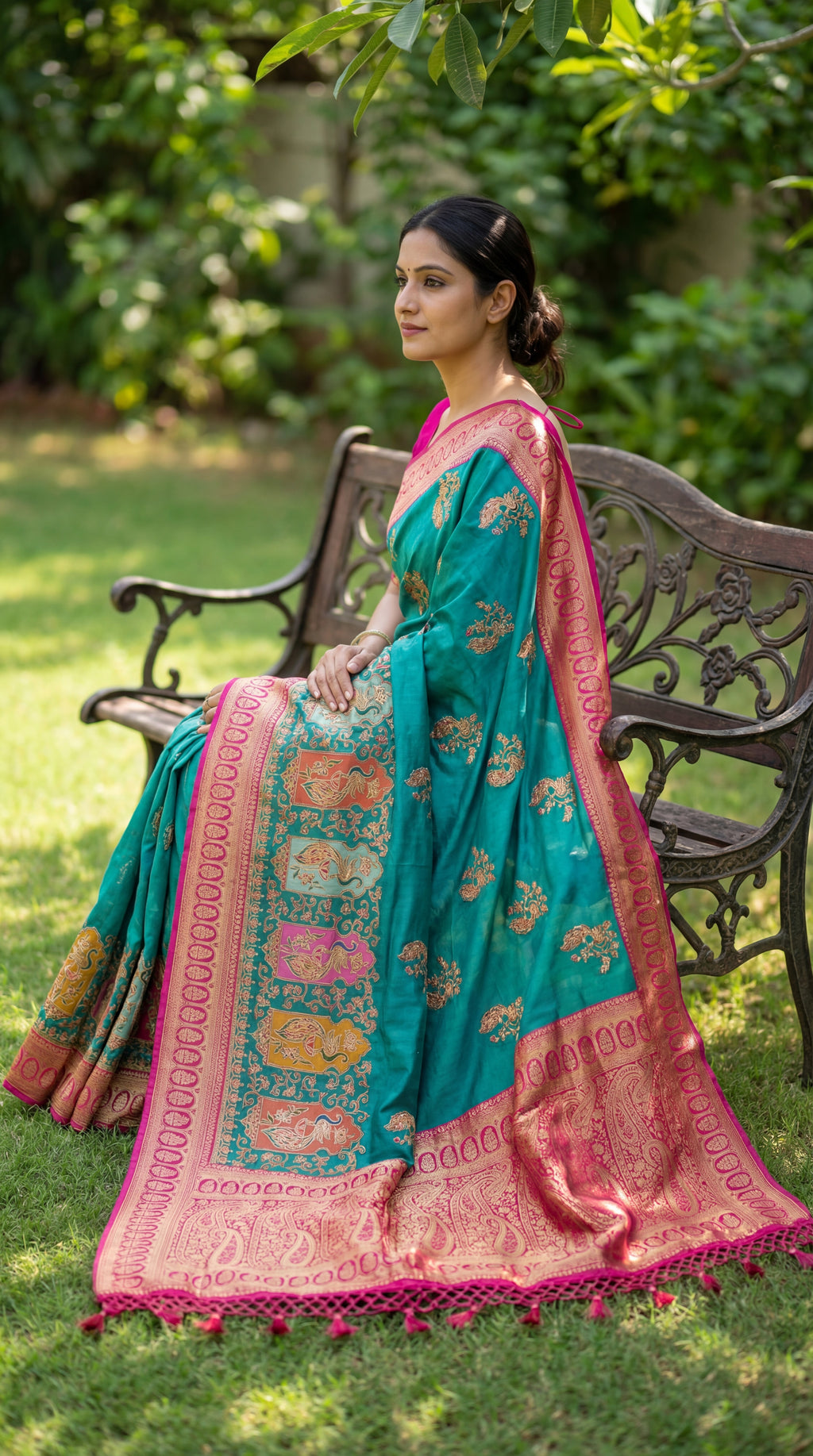 Designer Viscose Dola Festive Saree