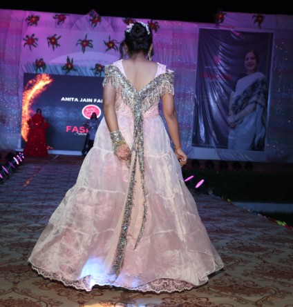 Party-wear beautiful gown | Anita Jain Fashions